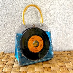 Vintage Record Handbag